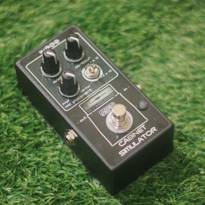 Efek Asfx Cabinet Simulator Untuk Gitar Dan Bass Murah Cabsim Pedal