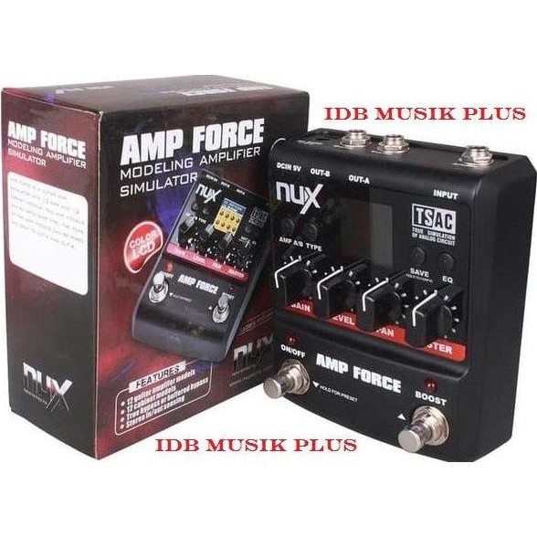 Efek Gitar Nux Amp Force Original Garansi Resmi