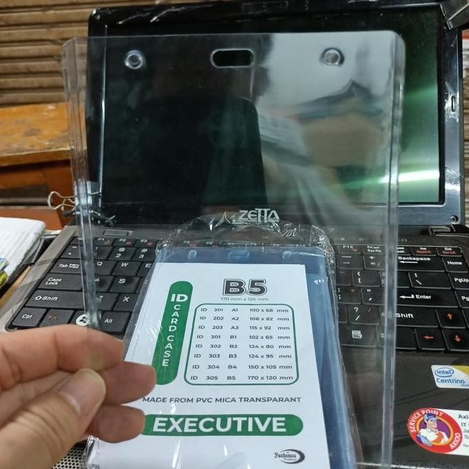 Plastik ID Card ukuran B5 (170 x 120 mm)