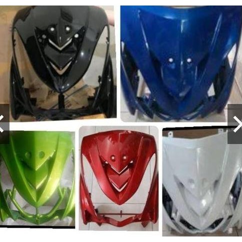 Cover tameng body lampu depan mio soul lama karbu