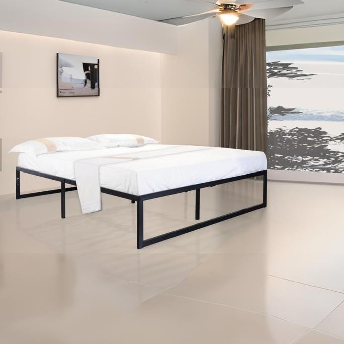 Grosir Informa Nolan Dipan Tempat Tidur Metal Ranjang Kasur Divan Tempat Tidur Furniture Kamar Tempa