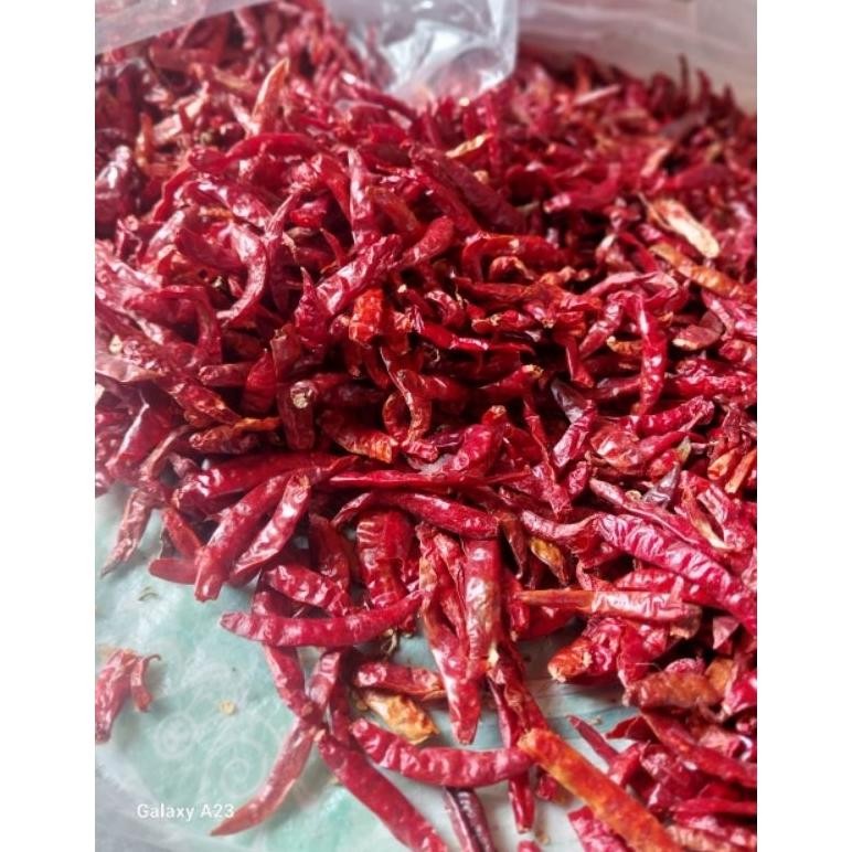 

Bisa Disesuaikan Cabe Rawit Teja Kering Pedas 1Kg Tanpa Tangkai