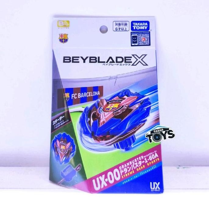 BeybladeX Beyblade X Starter Dran Buster 1-60A (Metal Coat: Blue FC Barcelona Ver.) UX-00 Takara Tom