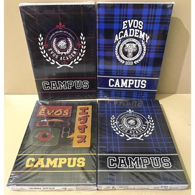 

[5 Buku - 42 Lembar] Buku BESAR / BOXY - EVOS Academy CAMPUS - 42 Lembar