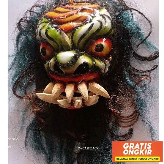 Mainan Anak Topeng Buto Gedruk  Barongan Terlaris