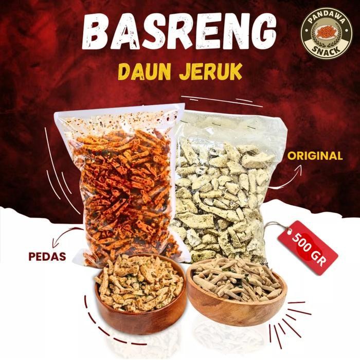 

LM Basreng 1kg Bundling Paket Hemat Mix Semua Rasa Snacks Goreng Pedas Food Manis Cemilan