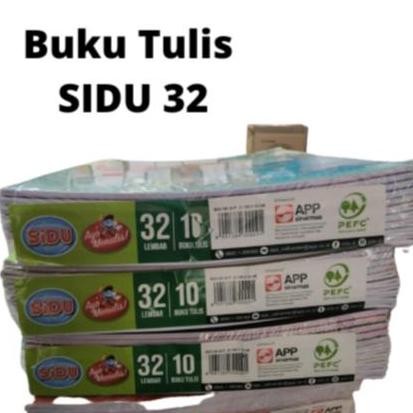 

Buku Tulis Sinar Dunia SiDU 32 Lembar (per pak isi 10 buku)