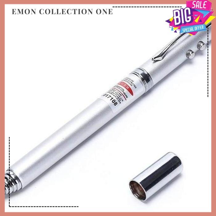 

PENA PULPEN HITAM LASER TINTA LASER SENTER 5IN1 SENTER POINTER PERSENTASI EMON COLLECTION ONE