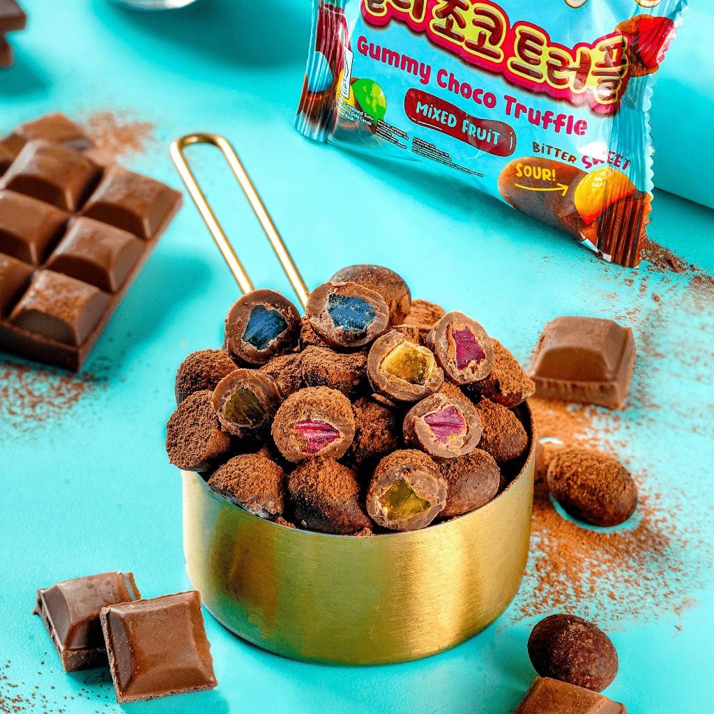 

Lm Wonhae Gummy Choco Ball Truffle Mixed Fruit 35Gr By Mujigae Official Store