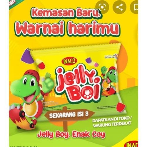 

Lm ( Jso ) Inaco Jelly Boi Isi 3 Cup 33Gr Snack Cemilan Agar Agar Nata De Coco Jelly