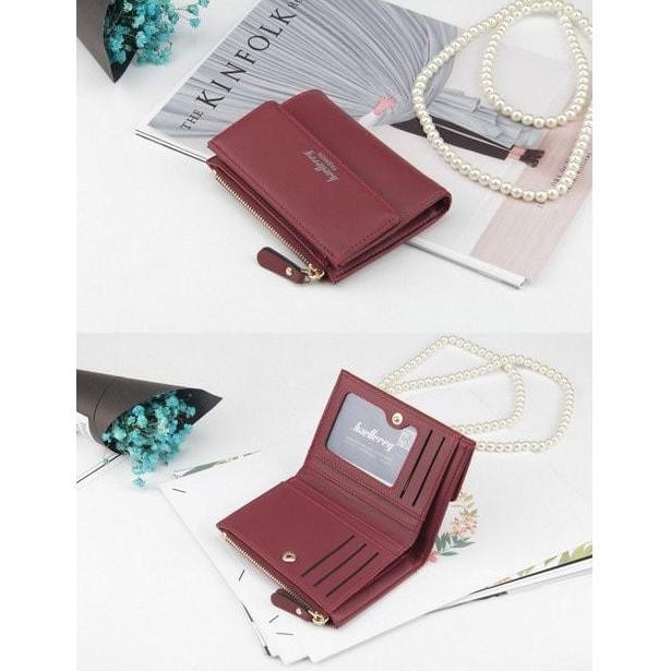 Dompet Wanita Dompet Wanita Kecil Lipat Kulit Fashion Korea Baellerry Murah Impor Bh