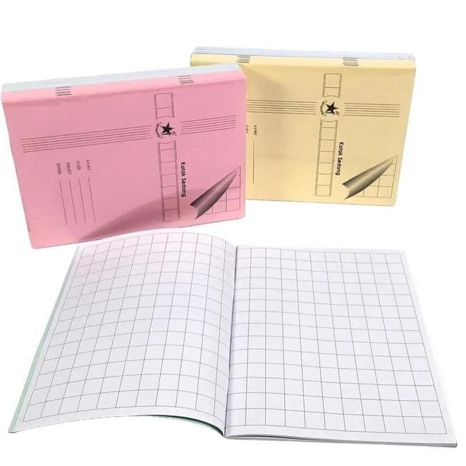 

Harga Grosir (1packs/10buku ) Buku Tulis Kotak Sedang FAVOURITE 38 lembar High Class