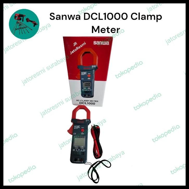 BEST DEAL SANWA DCL1000 CLAMP METER TANG AMPERE DIGITAL SANWA DCL1000 