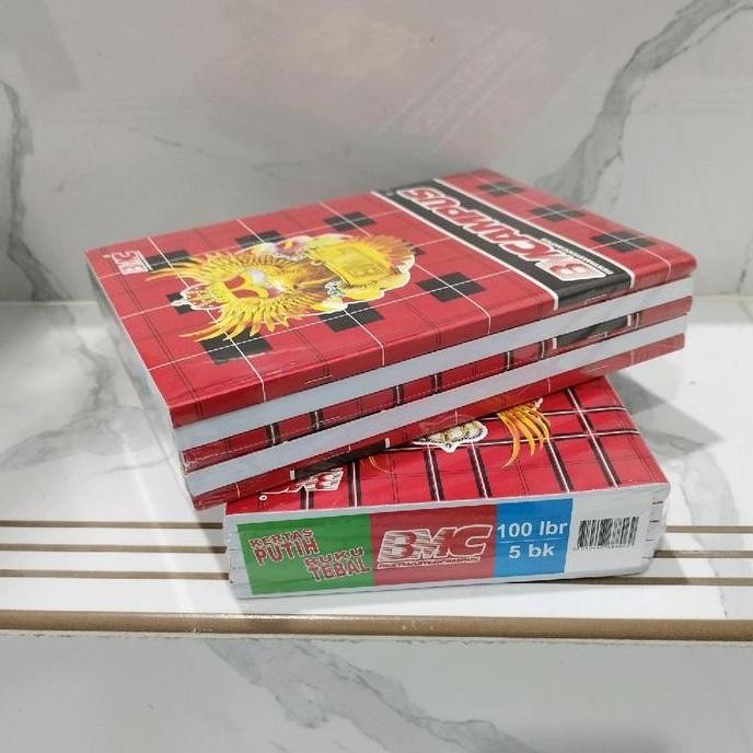 

buku tulis panjang, BMCAMPUS, isi 100 lembar, 1 pack 5 buku Stationery