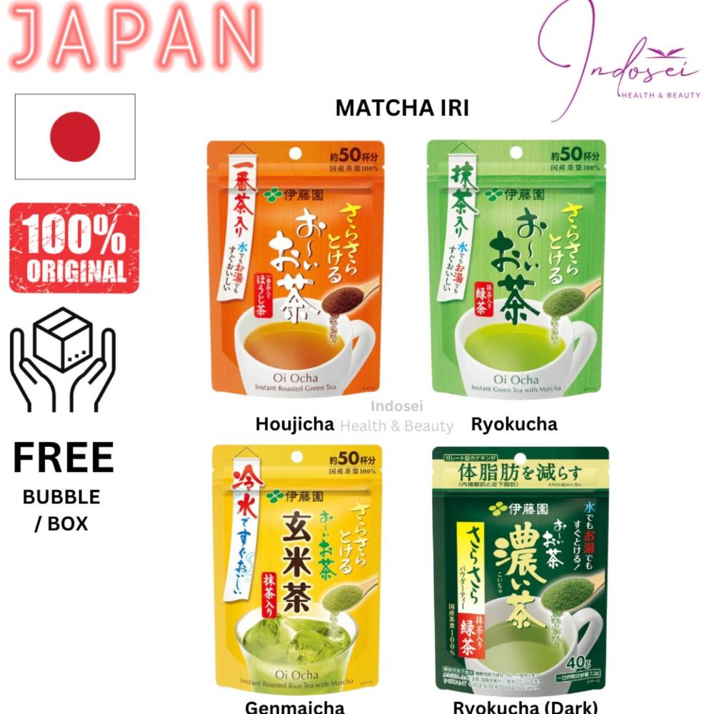 

Murah Green Tea Powder Ito En Original | Matcha Japan | Japanese Matcha | Houjicha | Ryokucha | Genmaicha