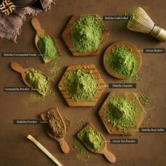 

Promo Kazu Genmaicha Powder - 100% Japanese Premium Genmaicha Powder 100G