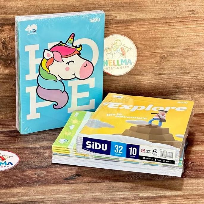 

Buku Tulis SIDU 32 Lembar isi 10 Buku Paper book