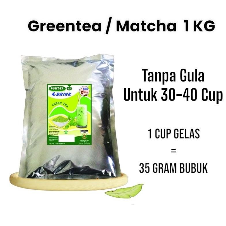 

Sale Bubuk Green Tea 1 Kg - Powder Drink Matcha / Bubuk Minuman Rasa Teh Hijau