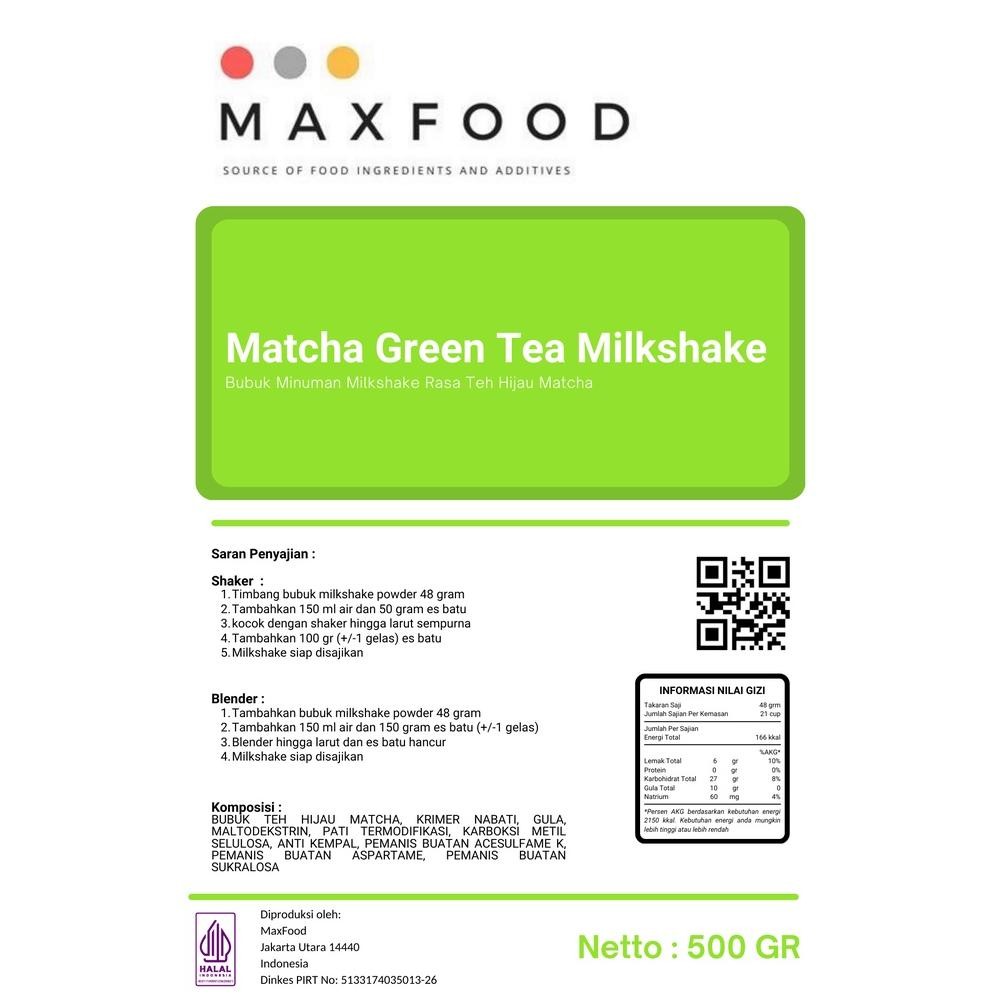 

Murah Matcha Powder Milkshake / Bubuk Minuman Milkshake Rasa Matcha 500Gram