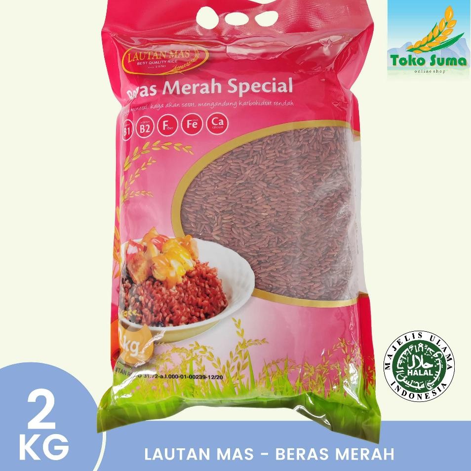 

Lautan Mas Beras Merah 2Kg