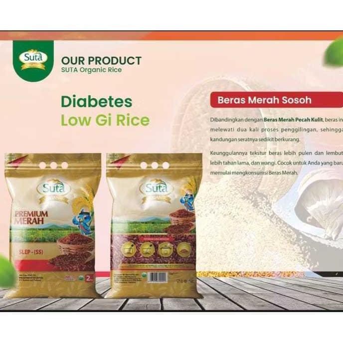 

Beras Merah Suta Beras Diabetes Beras Organic Rice Beras 2Kg