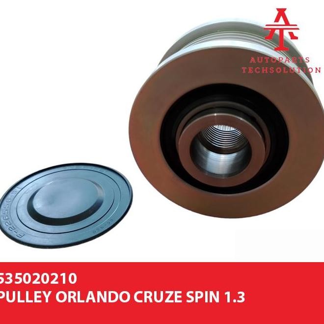 Pulley Pully Alternator Dinamo Ampere Chevrolet Cruze Orlando 1.8 Spin 1.3 Diesel Oem Hq