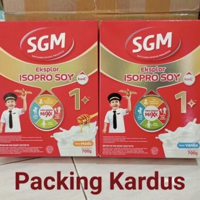 

TERMURAH SGM EKSPLOR SOYA 1+ MADU 700G | SUSU KEDELAI NON LAKTOSA ANAK ALERGI