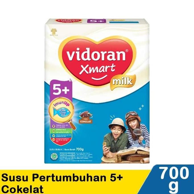 

TERMURAH VIDORAN XMART 5+ MADU COKLAT 700G | SUSU ANAK USIA 5 TAHUN KE ATAS