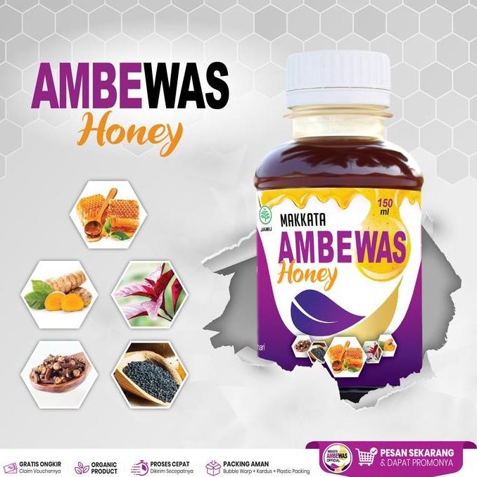 

TERMURAH AMBEWAS MADU 150ML REDAKAN AMBEIEN, BAB LANCAR MAKKATA BPOM ORIGINAL