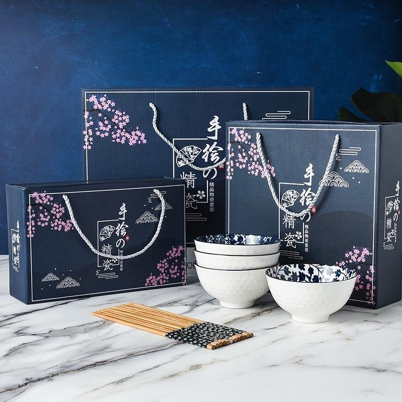 Grosir Souvenir Mangkuk Set Mangkok Keramik Jepang