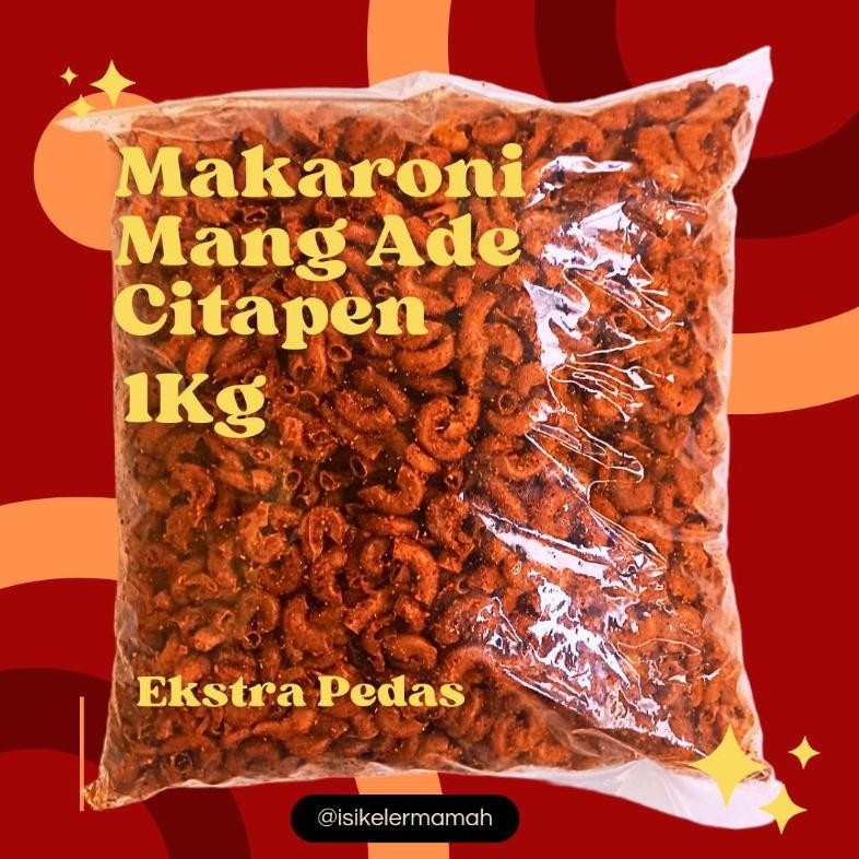 

Makaroni Mang Ade Citapen Tasik Asli 1Kg