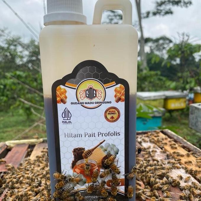 

TERMURAH MADU HITAM PAHIT PROPOLIS 1KG MADU ALAMI OBAT HERBAL