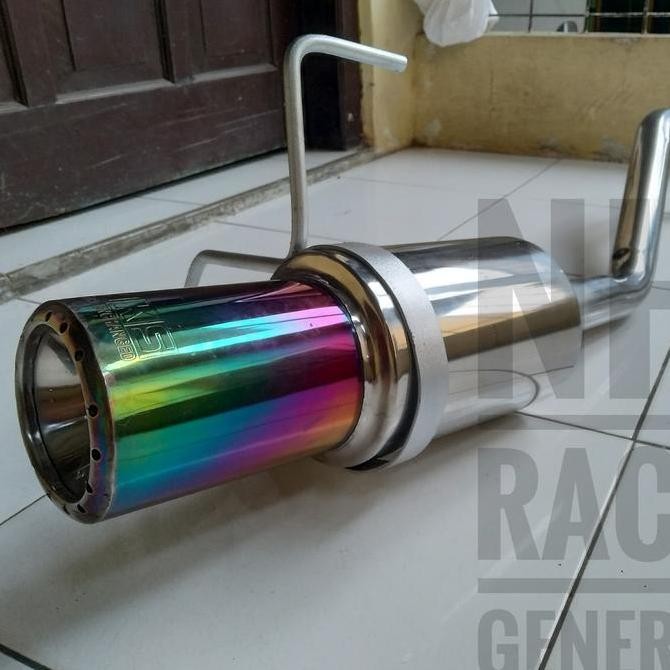 Knalpot Racing Mobil HKS Bolt On Brio Jazz Yaris Ertiga Mobilio Sporty Original