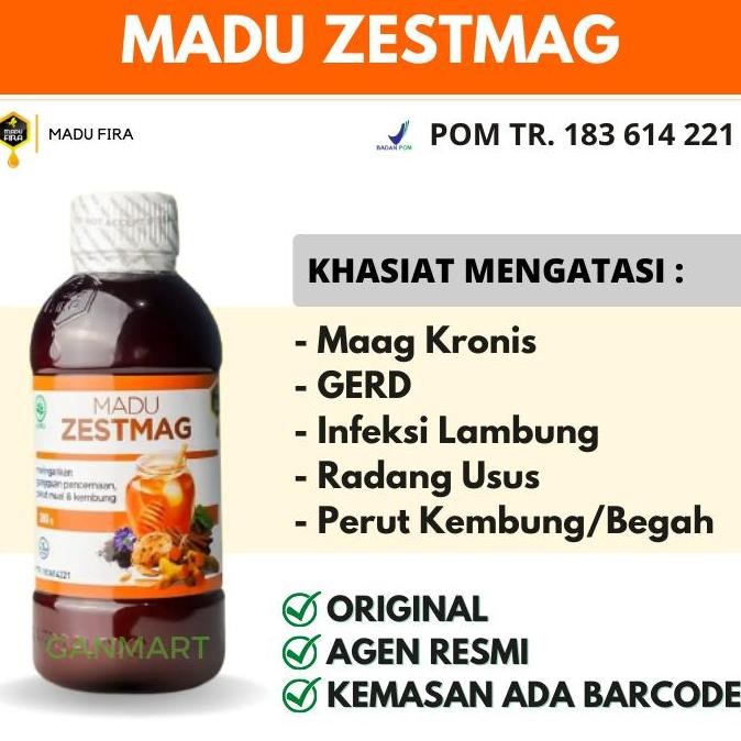 

TERMURAH MADU ZESTMAG MADU HERBAL ATASI MAAG, GERD & ASAM LAMBUNG