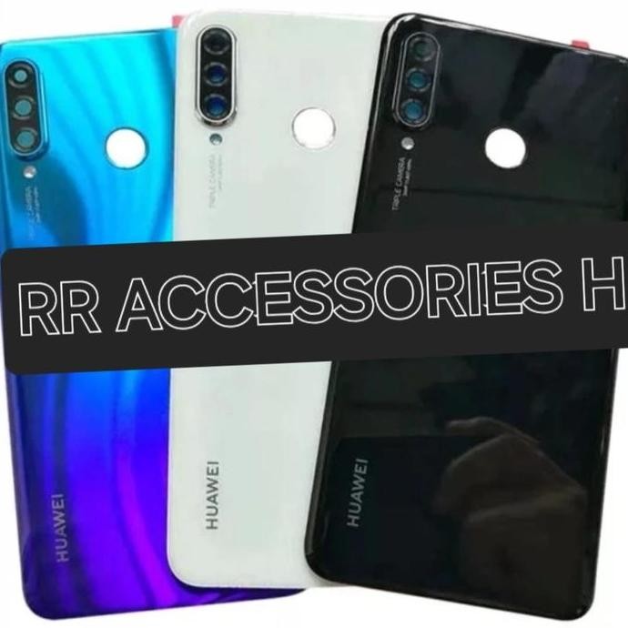diskon backdoor huawei p30 lite original back cover lengkap lensa kamera