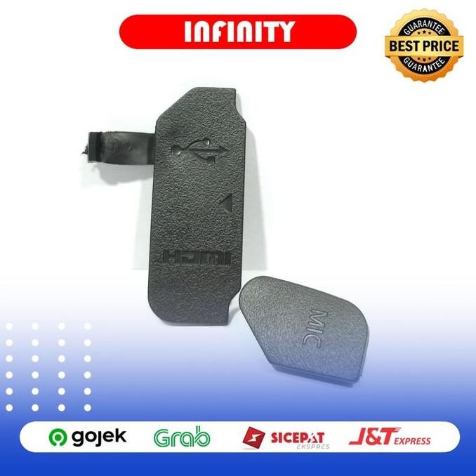 BARU KARET PELINDUNG USB HDMI MIC KAMERA CANON EOS 6D MARK II 6D2