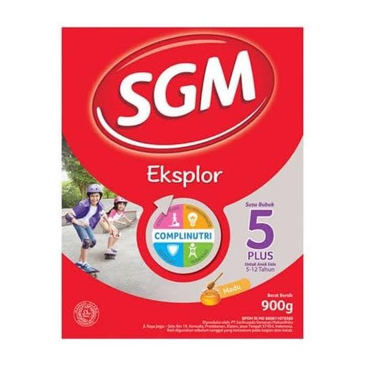 

TERMURAH SGM EKSPLOR 5 PLUS RASA MADU 900GR SUSU ANAK USIA 5 TAHUN KE ATAS