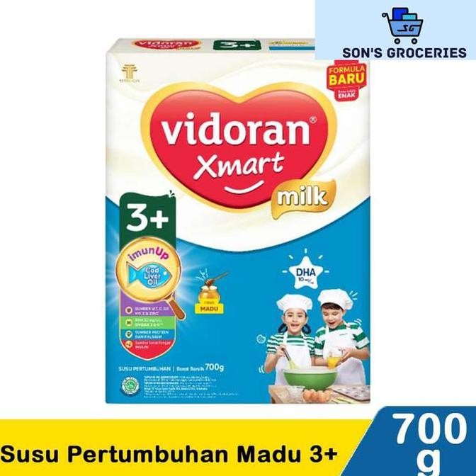 

TERMURAH VIDORAN XMART 3+ SUSU PERTUMBUHAN ANAK RASA MADU 700GR
