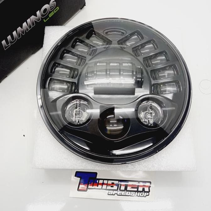 New Trend, Lampu Daymaker 7 Inci Lampu Bulat Ninja Ss Luminos Dm2 9Nine Original