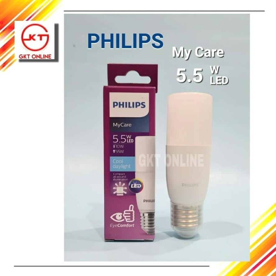 Murah Lampu Led Stick Philip 5.5 Watt Putih / Kuning