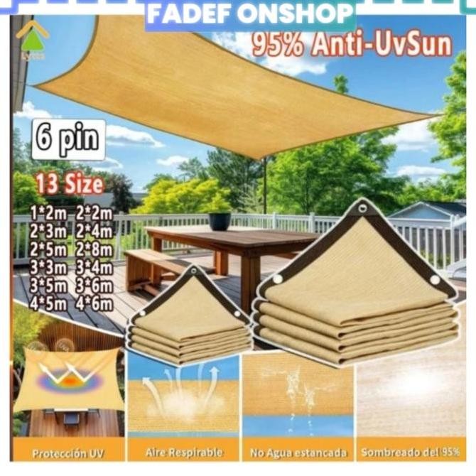 Jaring Paranet 95%/Paranet Anti-Uv /Paranet Nilon/ Paranet 95% 1 Roll /Jaring Paranet Tebal Outdoor 