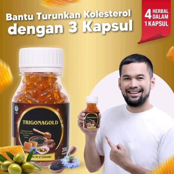 

TERMURAH TRIGONA GOLD 200 KAPSUL - HABBATUSSAUDA PROPOLIS ZAITUN MADU HERBAL LENGKAP