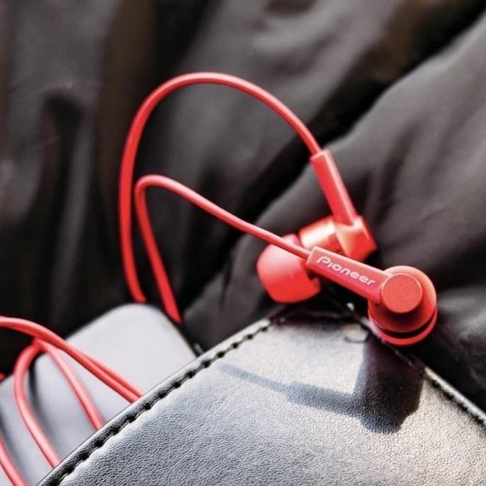 BARU PIONEER SE-C3T EARPHONE MIC ORIGINAL - HEADSET HANDSFREE BASS SE C3T