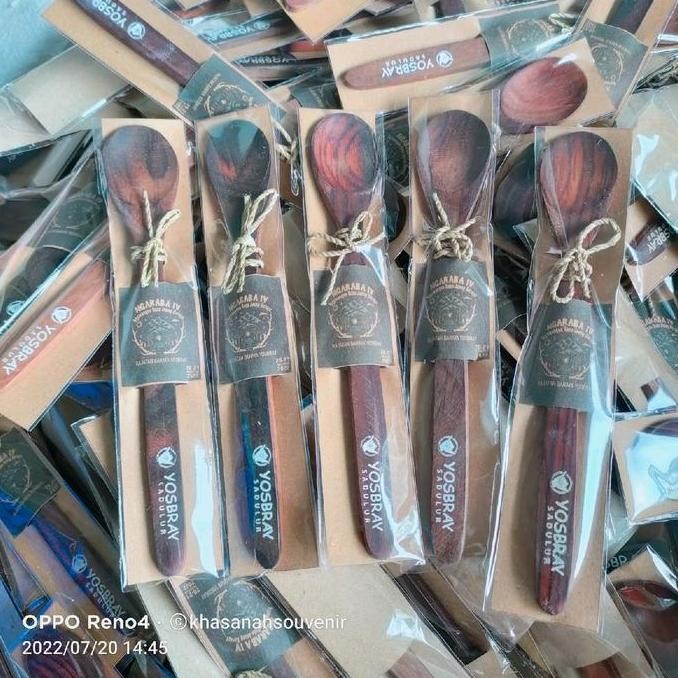 

TERMURAH SENDOK KAYU PANJANG 20CM (50PCS) | SOUVENIR JUS / MADU CUSTOM SABLON
