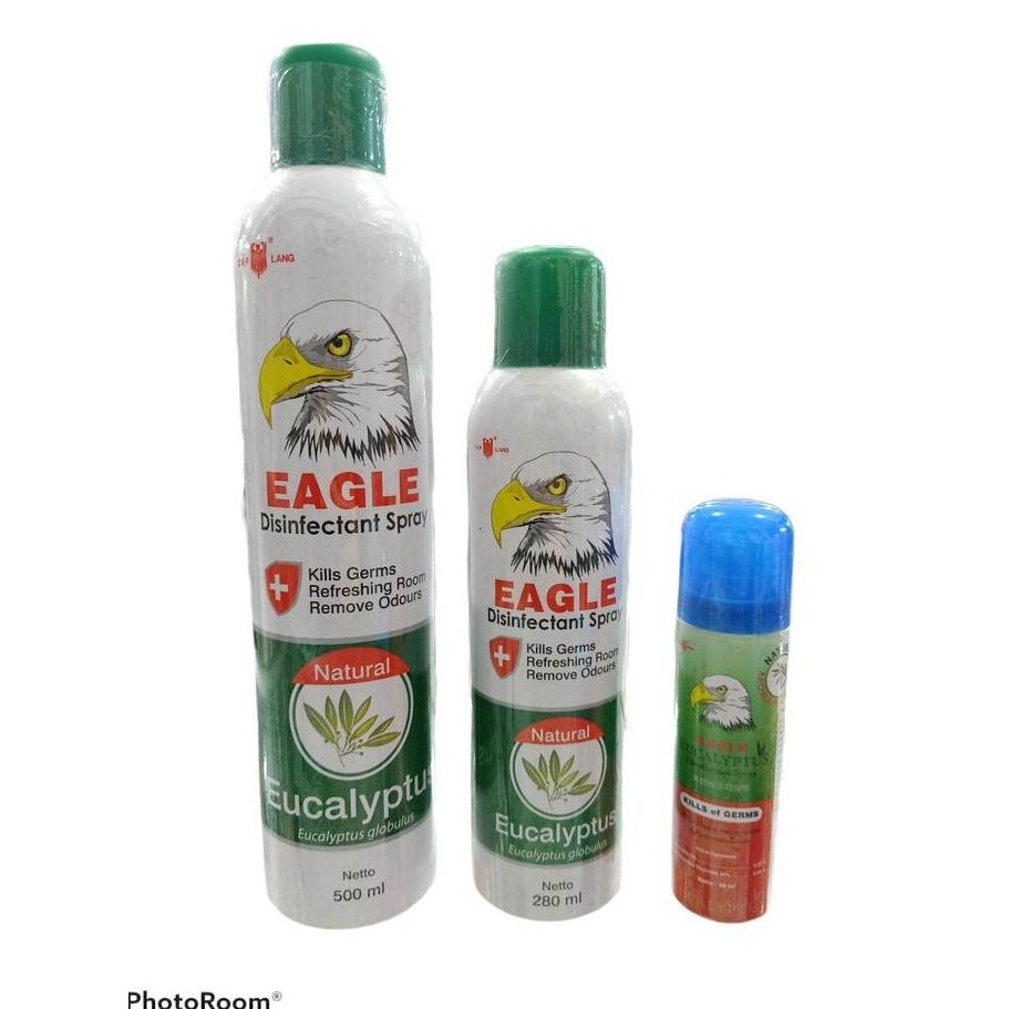 Eagle Disinfektan Spray Eucalyptus Caplang