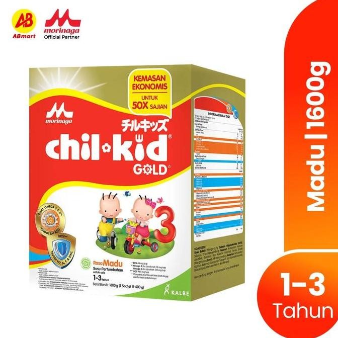 

TERMURAH SUSU CHIL KID RASA MADU 1600GR SUSU PERTUMBUHAN ANAK