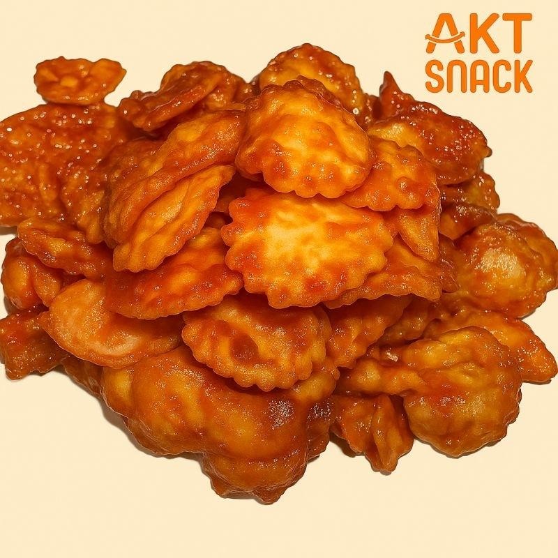 

Emping melinjo pedas manis 1kg Ori!!