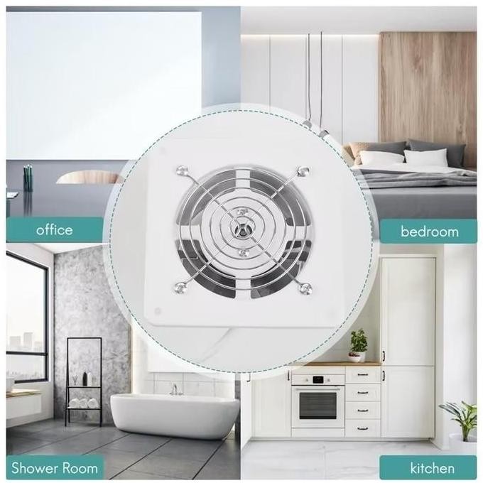 Promo / Terlaris 4 Inch Exhaust Fan Dinding/Exhaust Fan Dinding 4 Inch Kipas Exhaust Ventilasi Dindi