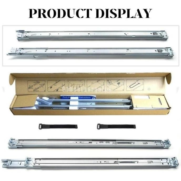 Rail Kit R640/R630/R620/R440/R330 Server 1U Dell Poweredge 053D7M Bekas New Stok