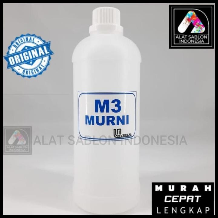 

Terlaris MINYAK M3 MURNI PEMBERSIH TINTA SABLON 1 LITER Best Seller